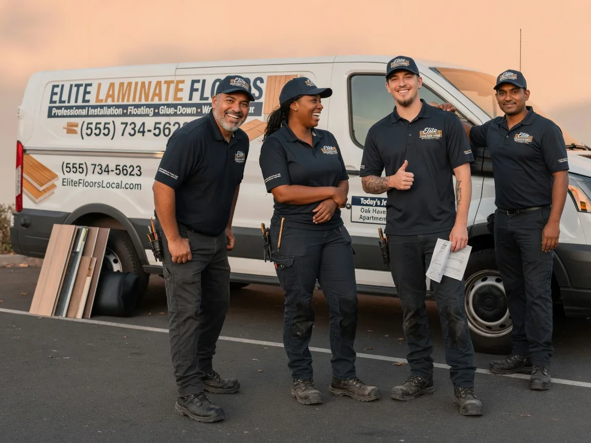 Laminate flooring installation company in Guthrie, TX